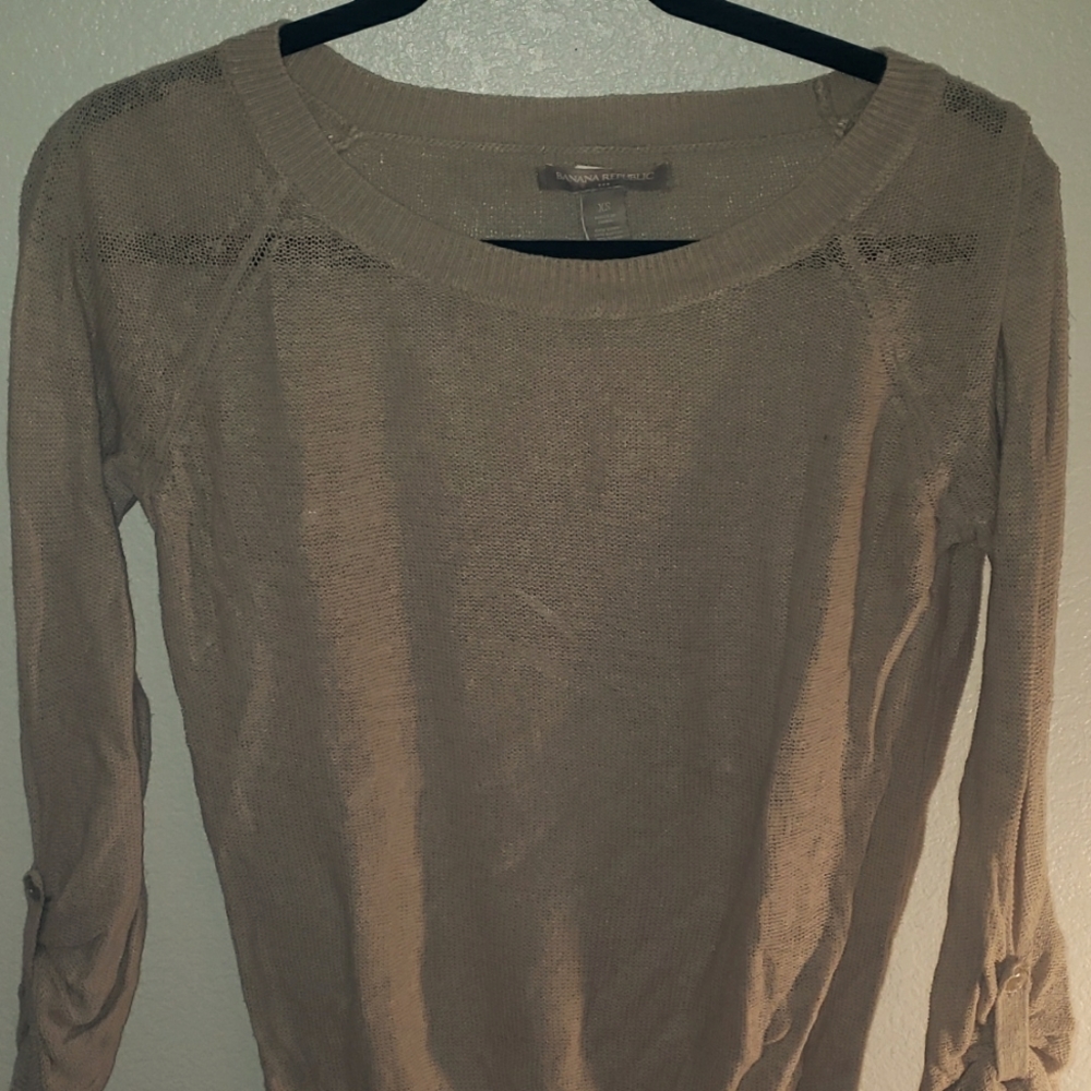 Banana Republic boat neck shirt XS